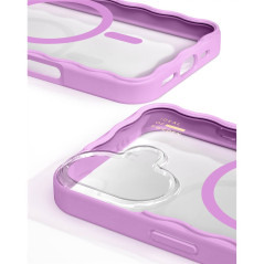 iDeal of Sweden - iPhone 16 Coque MagSafe Frame Case Pink