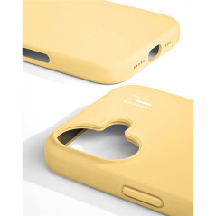 iDeal of Sweden - iPhone 16 Coque Silicone MagSafe Yellow (IDSICMS-I2461-516)