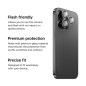 Eiger - iPhone 16 PRO/16 PRO MAX Protection camera Mountain Glass Lens Rings