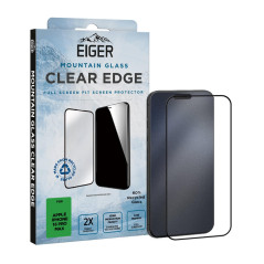 Eiger - iPhone 16 PRO MAX Protection écran MOUNTAIN GLASS CLEAR EDGE