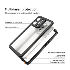 Eiger - iPhone 16 PRO MAX Coque rigide AVALANCHE Black (EGCA00651)