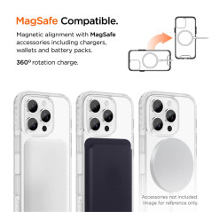 Eiger - iPhone 16 PRO MAX Coque souple ICE GRIP MagSafe Case Transparente (EGCA00661)