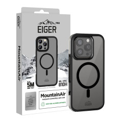 Eiger - iPhone 16 PRO MAX Coque rigide MountainAir MagSafe Noir