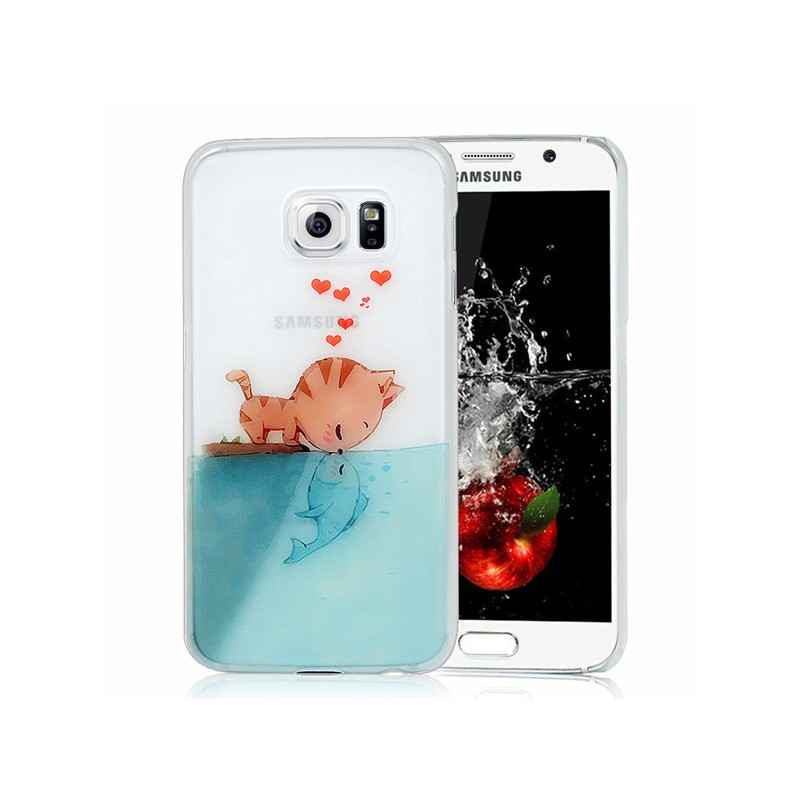 Coque rigide Cat-Fish-in-Love Samsung Galaxy S6