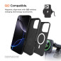 Eiger - iPhone 16 PRO MAX Coque rigide NORTH Case MagSafe Noir