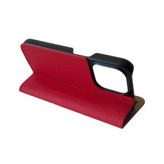 Mike Galeli -  iPhone 16 PRO MAX Etui cuir MARC cherry tomato (MARCIP16PROMAX-M04)