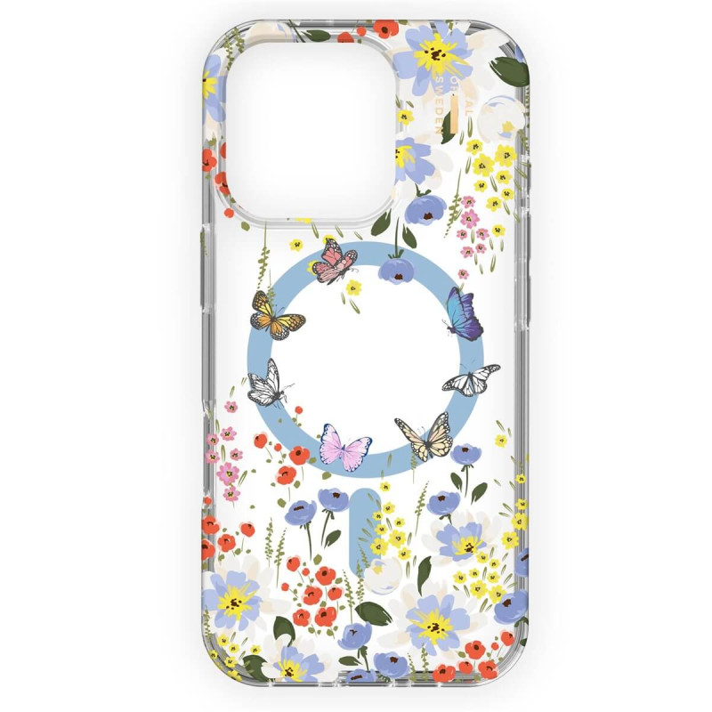 iDeal of Sweden - iPhone 16 PRO MAX Coque MagSafe Clear Case Artistic Garden