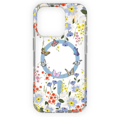 iDeal of Sweden - iPhone 16 PRO MAX Coque MagSafe Clear Case Artistic Garden