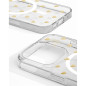 iDeal of Sweden - iPhone 16 PRO MAX Coque MagSafe Clear Case Golden Hearts