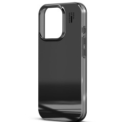 iDeal of Sweden - iPhone 16 PRO Coque MagSafe Clear Case Mirror Noir