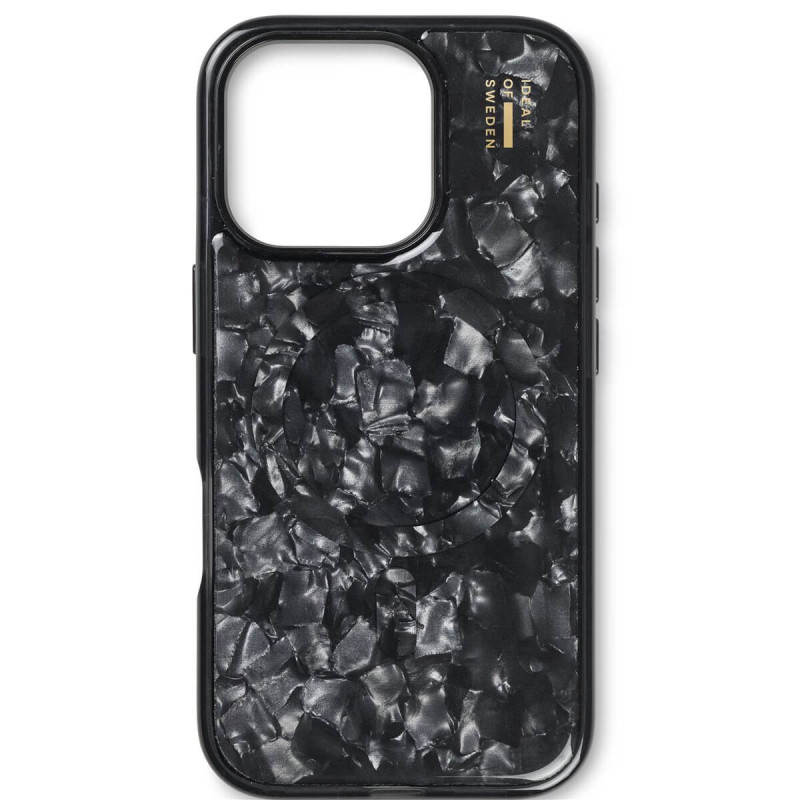 iDeal of Sweden - iPhone 16 PRO MAX Coque MagSafe PEARLIZED Case Black