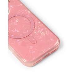 iDeal of Sweden - iPhone 16 PRO MAX Coque MagSafe PEARLIZED Case Rose Nacré