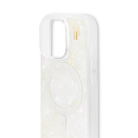 iDeal of Sweden - iPhone 16 PRO MAX Coque MagSafe PEARLIZED Case White