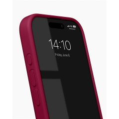 iDeal of Sweden - iPhone 16 PRO MAX Coque silicone MagSafe Cranberry Red IDSICMS-I2461P-521