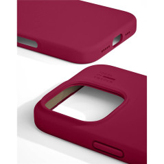 iDeal of Sweden - iPhone 16 PRO MAX Coque silicone MagSafe Rouge