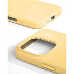 iDeal of Sweden - iPhone 16 PRO MAX Coque Silicone MagSafe Soft Lemon (IDSICMS-I2467P-516)