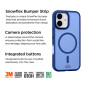 Eiger - iPhone 16 Coque rigide Blizzard MagSafe GRS Navy Eiger - iPhone 16 Coque rigide Blizzard MagSafe GRS Navy