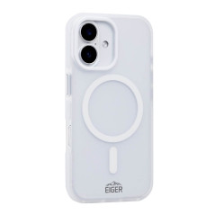 Eiger - iPhone 16 Coque rigide Blizzard MagSafe GRS Blanc (EGCA00821)