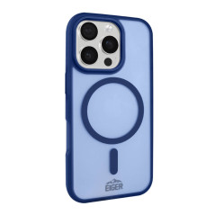 Eiger - iPhone 16 PRO MAX Coque rigide Blizzard MagSafe GRS Bleu (EGCA00834)