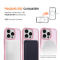 Eiger - iPhone 16 PRO MAX Coque rigide Blizzard MagSafe GRS Pink Eiger - iPhone 16 PRO MAX Coque rigide Blizzard MagSafe GRS Pink