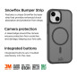 Eiger - iPhone 15 Coque rigide Blizzard MagSafe GRS Noir