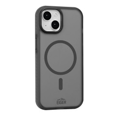 Eiger - iPhone 15 Coque rigide Blizzard MagSafe GRS Noir (EGCA00852)