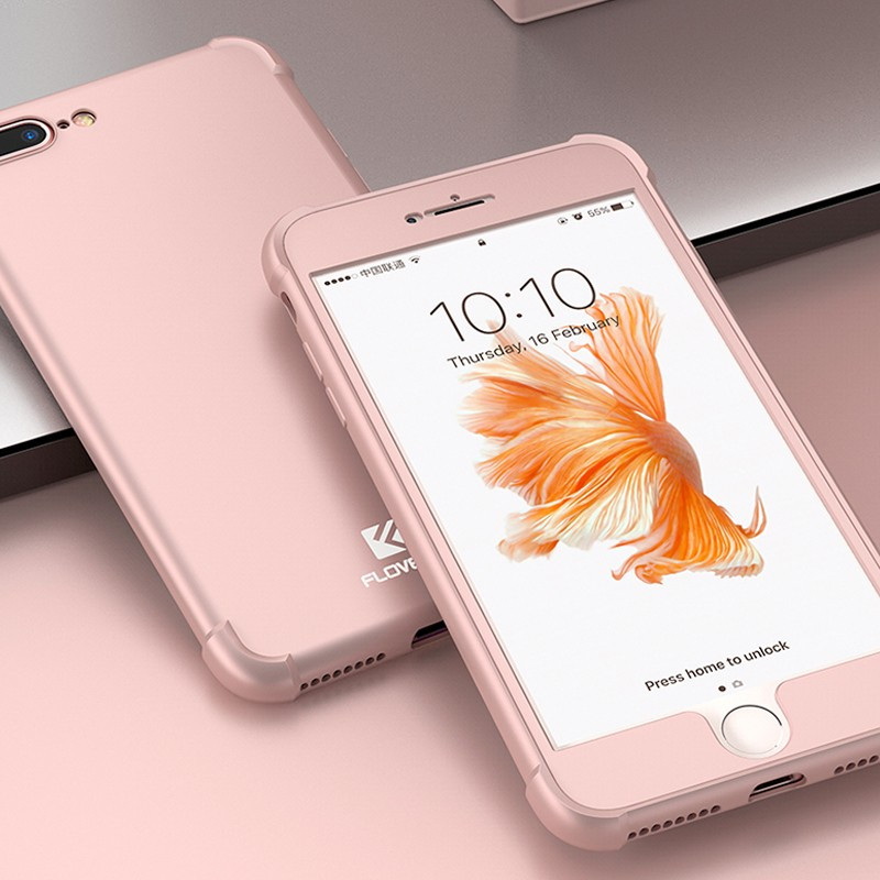 Coque FLOVEME 360° Protection angles renforcés Apple iPhone 7/8 Plus