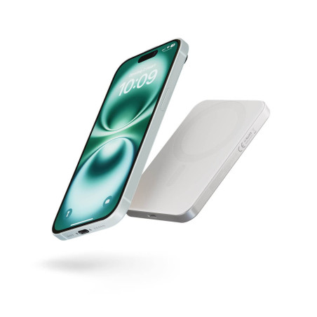 Zens - Powerbank Pro 1 Slim Qi2 5.000mAh Blanc