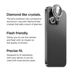 LaLumiere - iPhone 15 PRO/15 PRO MAX Protection camera Diamond Lens
