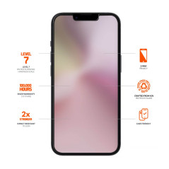 Eiger - iPhone 16e/14/13 Protection écran MOUNTAIN GLASS PRIVACY (EGMSP00313)