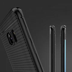 Coque Honeycomb Dots Samsung Galaxy S7 Edge Noir