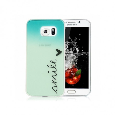 Coque rigide SMILE Samsung Galaxy S6 Edge