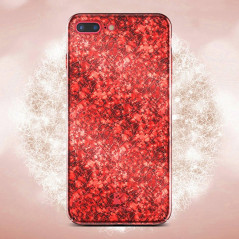 Coque rigide FLOVEME ICE CRACKING Series Apple iPhone 7/8 Plus Rouge