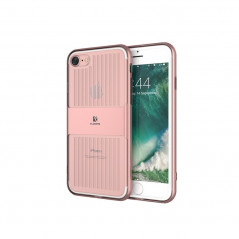 Coque LUGGAGE TRAVELLING Apple iPhone 7 Or Rose
