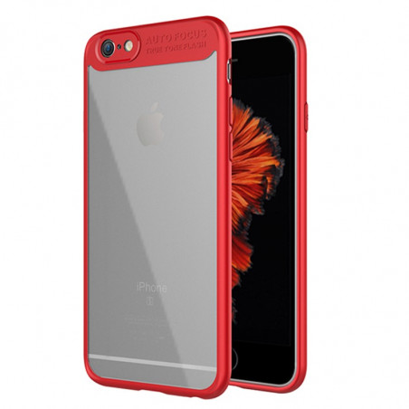 Coque rigide FLOVEME ultra-Clear contours Bumper antichoc Apple iPhone 6/6S Rouge