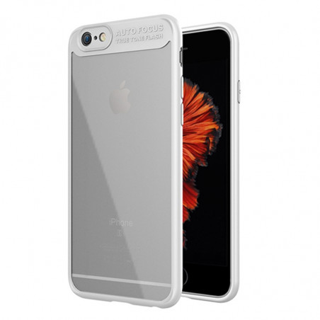 Coque rigide FLOVEME ultra-Clear contours Bumper antichoc Apple iPhone 6/6S Blanc