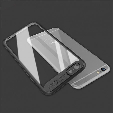 Coque rigide FLOVEME ultra-Clear contours Bumper antichoc Apple iPhone 6/6S Plus Noir