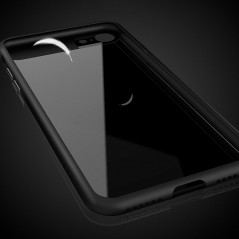 Coque rigide FLOVEME ultra-Clear contours Bumper antichoc Apple iPhone 7/8 Noir