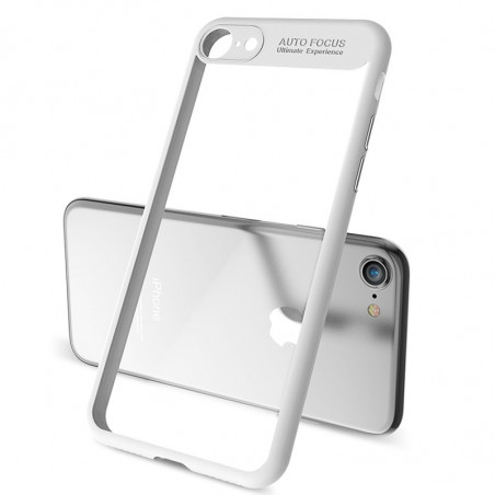 Coque rigide FLOVEME ultra-Clear contours Bumper antichoc Apple iPhone 7/8 Blanc