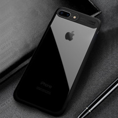 Coque rigide FLOVEME ultra-Clear contours Bumper antichoc Apple iPhone 7/8 Plus Noir