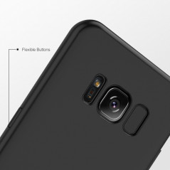 Coque FLOVEME FROSTY 360° Protection Samsung Galaxy S8 Noir