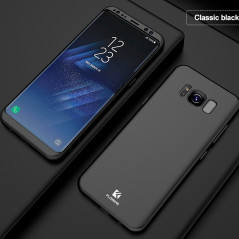 Coque FLOVEME FROSTY 360° Protection Samsung Galaxy S8 Noir