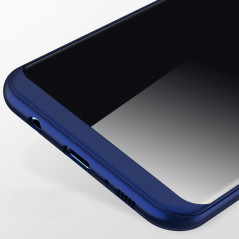 Coque FLOVEME FROSTY 360° Protection Samsung Galaxy S8 Bleu
