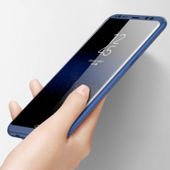 Coque FLOVEME FROSTY 360° Protection Samsung Galaxy S8 Bleu