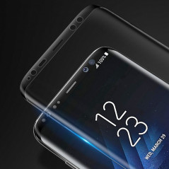 Pack Coque rigide Floveme Frosty Series + Protection écran Samsung Galaxy S8 Plus - Noir