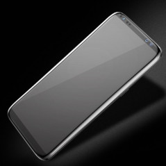 Protection écran verre trempé intégrale avec contour Samsung Galaxy S8 Plus Transparent