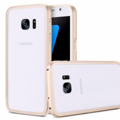 Coque aluminium Samsung Galaxy S7 Or