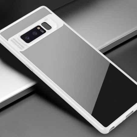 Coque rigide FLOVEME ultra-Clear contours Bumper antichoc Samsung Galaxy Note 8 Blanc