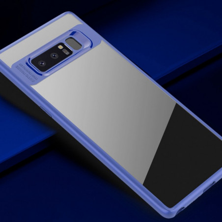 Coque rigide FLOVEME ultra-Clear contours Bumper antichoc Samsung Galaxy Note 8 Bleu