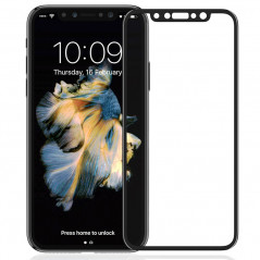 Protection écran verre trempé intégrale avec contour Apple iPhone X